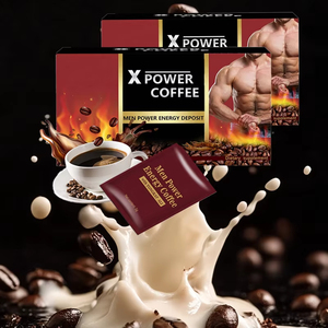 Café noir instantané à l'extrait de <span class=keywords><strong>maca</strong></span> biologique <span class=keywords><strong>pour</strong></span> hommes, complément alimentaire à base de plantes sain avec épi de <span class=keywords><strong>maca</strong></span>, ginseng, <span class=keywords><strong>maca</strong></span>-man X Power Coffee - Product Image 4