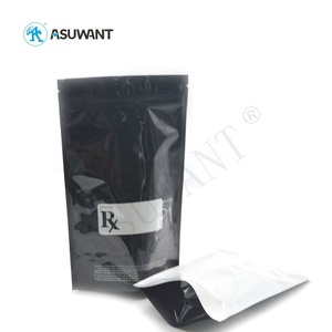 Custom Logo Stand Up Plastic Pouch Tea Packaging Food Zip lock Shipping Smell Proof Bag