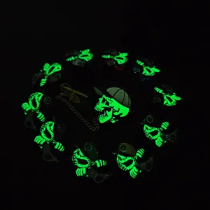 High Quality Custom Logo Hat pins Exclusive Fitted Hat Pin For Hat Club With Glow in the dark