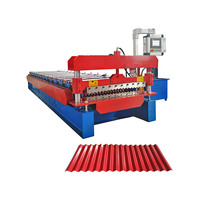 Ligne de production de machines de formage de tôles ondulées pour toitures à vendre
