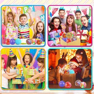 Stres giderici sıkmak üzüm topları basınç topları rastgele örgü yumuşacık topları rahatlatmak - Product Image 6