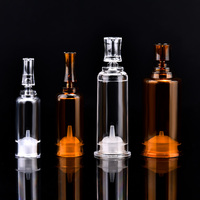 Emballage cosmétique 3ml 5ml 10ml 15ml Flacon seringue sans air en plastique jetable à pression pour huile essentielle de soin de la peau