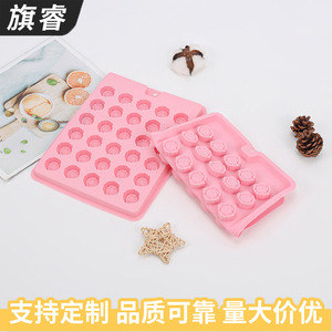 Silicone Baking Mold Rose Shape Pink 30 Cavities For Cake Decorating - Product Image 5