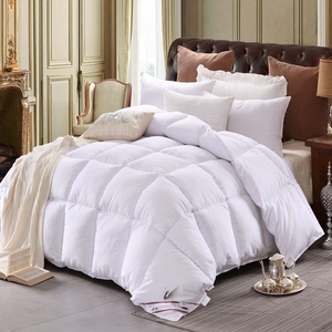 5 étoiles hôtels de luxe 233TC coton canard oie ensemble de literie plume <span class=keywords><strong>couette</strong></span> - Product Image 1