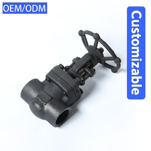 Van cổng tùy chỉnh ANSI 150-1500lb thép không gỉ A105 Hướng dẫn sử dụng 304 316 nữ ren NPT 1.6-100mpa Van cổng áp lực - Product Image 2