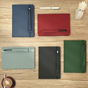 160 Page <strong>Sheets</strong> Diaries Daily Custom A5 Leather Planner <strong>Cover</strong> Printing Lined Hard Leather Journal <strong>Notebook</strong> - Product Image 2