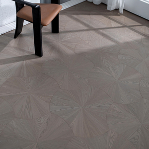 Parqué de Madera Natural Ecológico Impermeable Asiático, Grado AB, 14mm 15mm, Multicapa, Teca, con Sistema T&G, Forma Personalizada, para Villa - Product Image 1