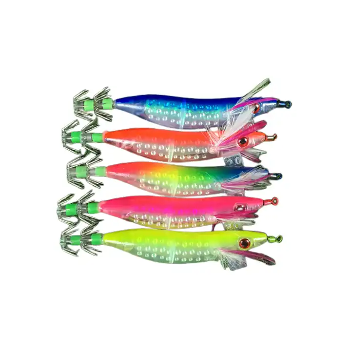 wholesale squid jigger fishing hook luminous