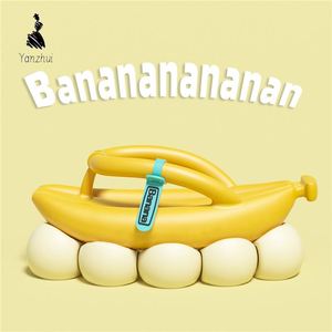 Tongs banane tendance pour hommes et femmes, sandales d'extérieur printemps-été, nouvelles chaussures d'intérieur souples - Product Image 2