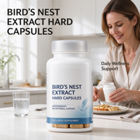 Extrait de nid d'oiseau en capsules dures, complément nutritionnel pour le bien-être
