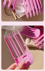 High Skull Top <b>Cushion</b> Comb Hair Root Fluffy Artifact Hair Top Top Natural Fluffy Traceless Style Hair Comb - Product Image 4