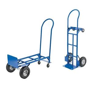 עגלת פלדה 3 ב-1 ניתנת להמרה בין מצב <span class=keywords><strong>2</strong></span> גלגלים ל-4 גלגלים, לעגלת קניות וכלים - Product Image 4