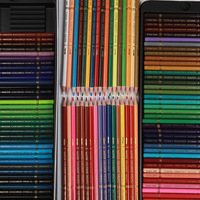 Juego de Arte Profesional Bonvada para Dibujo y Pintura Personalizada, Lápices de Colores Oleosos de Alta Calidad, Lápices de Acuarela Solubles para Manualidades y Madera