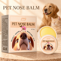 Baume pour le nez des animaux Graci 20g, soin doux pour chiens, hydratant, apaisant, formule protectrice, fournitures de toilettage pour animaux, vente en gros OEM ODM