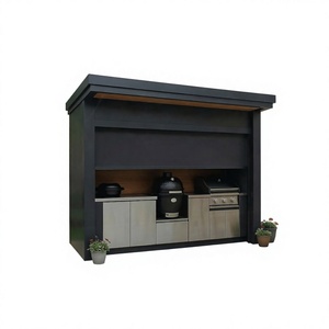 304 Stainless Steel Outdoor Kitchen Cabinet with Sink for Patio Garden Backyard - Product Image 3