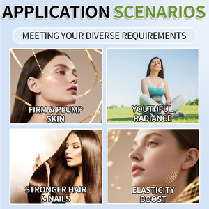 Хит продаж: протеиновый порошок для красоты для взрослых с коллагеном, со вкусами клубники, матча и проса, быстрорастворимая формула, для беременных женщин - Product Image 3