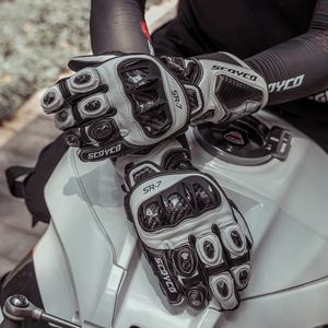 ถุงมือขี่รถจักรยานยนต์ของผู้ชายถุง<span class=keywords><strong>มือ</strong></span>แข่งรถวิบากโมโตครอสแบบกำหนดเองทนทานต่อการสึกหรอ - Product Image 6