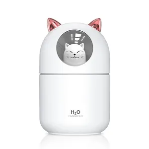 Factory Wholesale <b>Volcano</b> <b>Humidifier</b> USB Plastic 0.5-1L Capacity 36-45 Decibels Noise Timing Function Oxygen Function Home Car - Product Image 6