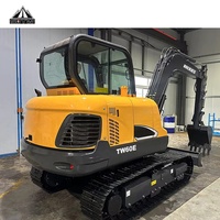 Mini-excavatrice sur chenilles SDTW 6 tonnes (6t, 6000kg) – Prix compétitif à vendre
