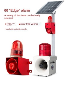 Altavoz de alarma acústica-óptica de alto decibelio para seguridad en sitios de construcción Solar Voice Prompt LV Products - Product Image 2