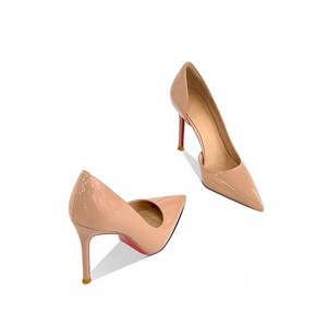 <span class=keywords><strong>Sandalias</strong></span> de Tacón Fino de PU para Mujer, Estilo Profesional, para Oficina, Verano, Primavera y Otoño, con Punta en Pico, Formales, de 9 cm - Product Image 6