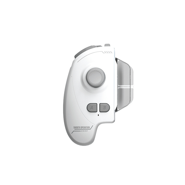 High-quality White ABS Wireless BT Joystick Game Controller for Android & IOS Compatible with PC & Mobile Games