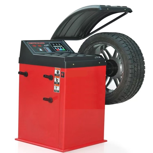 Automatic Wheel Balancer Machine for Tire Balancing Multi-Voltage Vehicle Repair Equipment