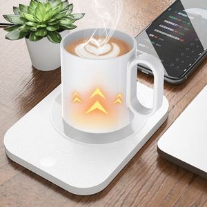 Xzx244 Chauffe-tasse électrique intelligent en céramique à contrôle de température avec thermostat pour ensemble de tasses à café - Product Image 3