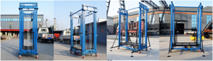 Piattaforma di Sollevamento Verticale Leggera e Portatile, Attrezzatura per Lavori Edili - Product Image 5