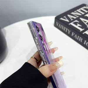 Étui de téléphone portable <span class=keywords><strong>antichoc</strong></span> en PC+TPU coloré, motif de coquille de marbre, design luxueux pour S24 S23 <span class=keywords><strong>S22</strong></span> Plus Ultra - Product Image 2