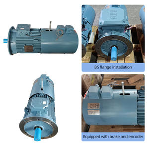 <span class=keywords><strong>ABB</strong></span> <span class=keywords><strong>Motor</strong></span> 0,37kW~315kW 3000 tpm 400V Driefasige Asynchrone AC Inductiemotor met Encoder en Rem IP55 WF1 IC416 - Product Image 2