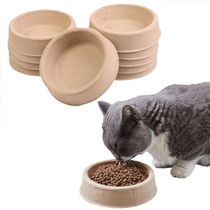 Tazón de Comida para Mascotas Desechable Ecológico a Precio Mayorista, Tazón para Gatos al Aire Libre a Prueba de Fugas, Sólido y sin Necesidad de Lavar para Gatos Vagabundos - Product Image 1