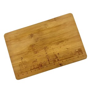 Planche à découper en bambou 30x20x1cm rectangulaire pour usage domestique et professionnel - Product Image 1