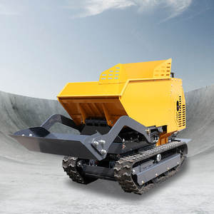 Mini Dumper 870kg personalizzato a prezzo Super basso carriole a benzina piccolo cingolato idraulico - Product Image 2