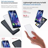Nouveau design sans caméra DOOV M2 Téléphone 6 Go + 128 Go 4 pouces Android 12 Mediatek MT6765 Octa Core 4G Mini Smartphone