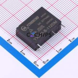 YX203-S-112DM Power Relay Through hole Component THT,20.5x7mm Relay 12V 1 Normally Open: 1A SPST-Normally Open::: 4 5A-277VAC - Product Image 1