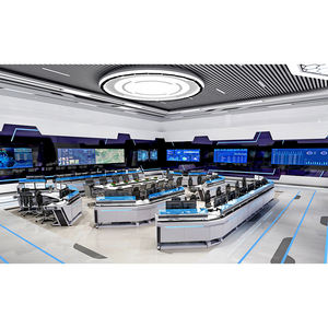 Эргономичная консоль рабочих станций операторов 24/7 кВМ для командных центров электросети - Product Image 6