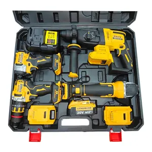 Low price wholesale 20v cordless impact drilling rig New handheld wireless cordless power drilling 75NM impact drill