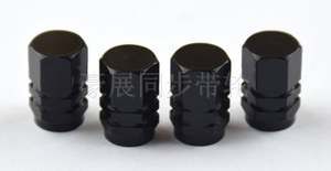 Bouchons de valve de pneu en aluminium avec joint torique, capuchons de valve en alliage d'aluminium, accessoires et pièces pour valves de pneu - Product Image 3