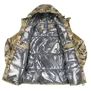 factory supplier wholesale Custom Tactical Camouflage Digital combat cold weather Winter Jacket