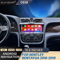 Pour Bentley Bentayga 2016-2019, mise à niveau ACARDASH Android 13, lecteur DVD de voiture 10,9 pouces, écran tactile, autoradio, lecteur multimédia