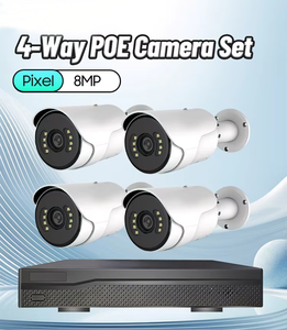 Système réseau de <span class=keywords><strong>vidéosurveillance</strong></span> 4CH 8CH 5MP/8MP POE NVR <span class=keywords><strong>KIT</strong></span> H.265 4K système de caméra de <span class=keywords><strong>vidéosurveillance</strong></span> à domicile POE ensemble de caméra IP de sécurité - Product Image 2