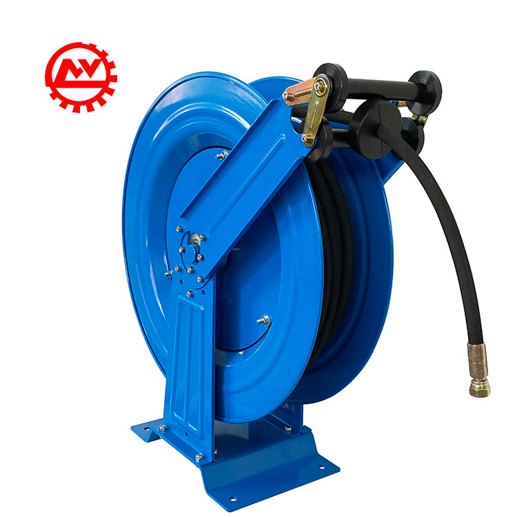 200 бар сверхмощный 1/2 дюйма 20 м промышленный класс автоматическая выдвижная настенная пружина перемотки масла воды шланг катушка