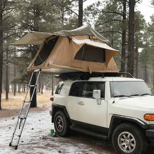 Tente de toit moderne en alliage d'aluminium léger, prix d'usine, pour <span class=keywords><strong>4</strong></span> <span class=keywords><strong>personnes</strong></span>, coque rigide, imperméable, pliable, camping quatre saisons, pour voiture - Product Image 6