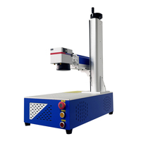 Machine de marquage laser à fibre de bureau haute vitesse, mini machine de marquage laser à fibre
