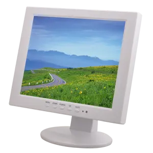 白色10.4英寸TFT LCD VGA显示器方形屏幕10英寸LED PC显示器75Hz