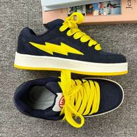 Chaussures de skate tendance pour couple, respirantes, antidérapantes, baskets basses décontractées pour femmes et hommes, design haut de gamme