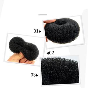 Vente directe d'usine fleur bourgeon <span class=keywords><strong>coiffure</strong></span> bande de cheveux outil de <span class=keywords><strong>coiffure</strong></span> donut tempérament cheveux bigoudi - Product Image 3