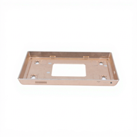 Plaque frontale en tôle sur mesure OEM, panneau de commande en aluminium découpé au laser, revêtement en poudre, panneau frontal métallique pour équipement électrique