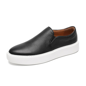 New Soft Cowhide <b>White</b> Sneakers, Top-grade <b>Leather</b> <b>Shoes</b> for <b>Men</b>, Sportive and Casual Sneakers, Korean Style Trendy Design - Product Image 5